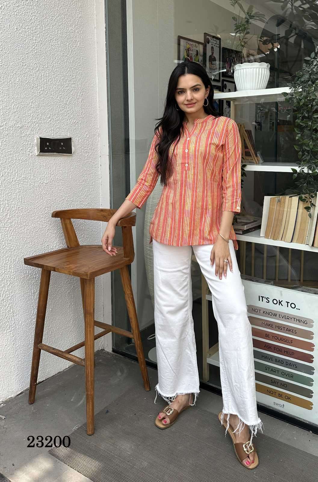 indira apparel 23200 Cambric Cotton kurti