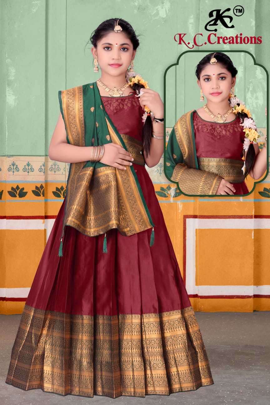 kc creation barbie doll vol 2 fancy lehenga