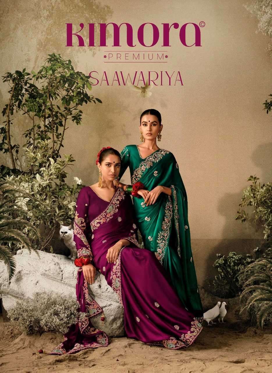 kimora saawariya series 5301-5311 fancy saree
