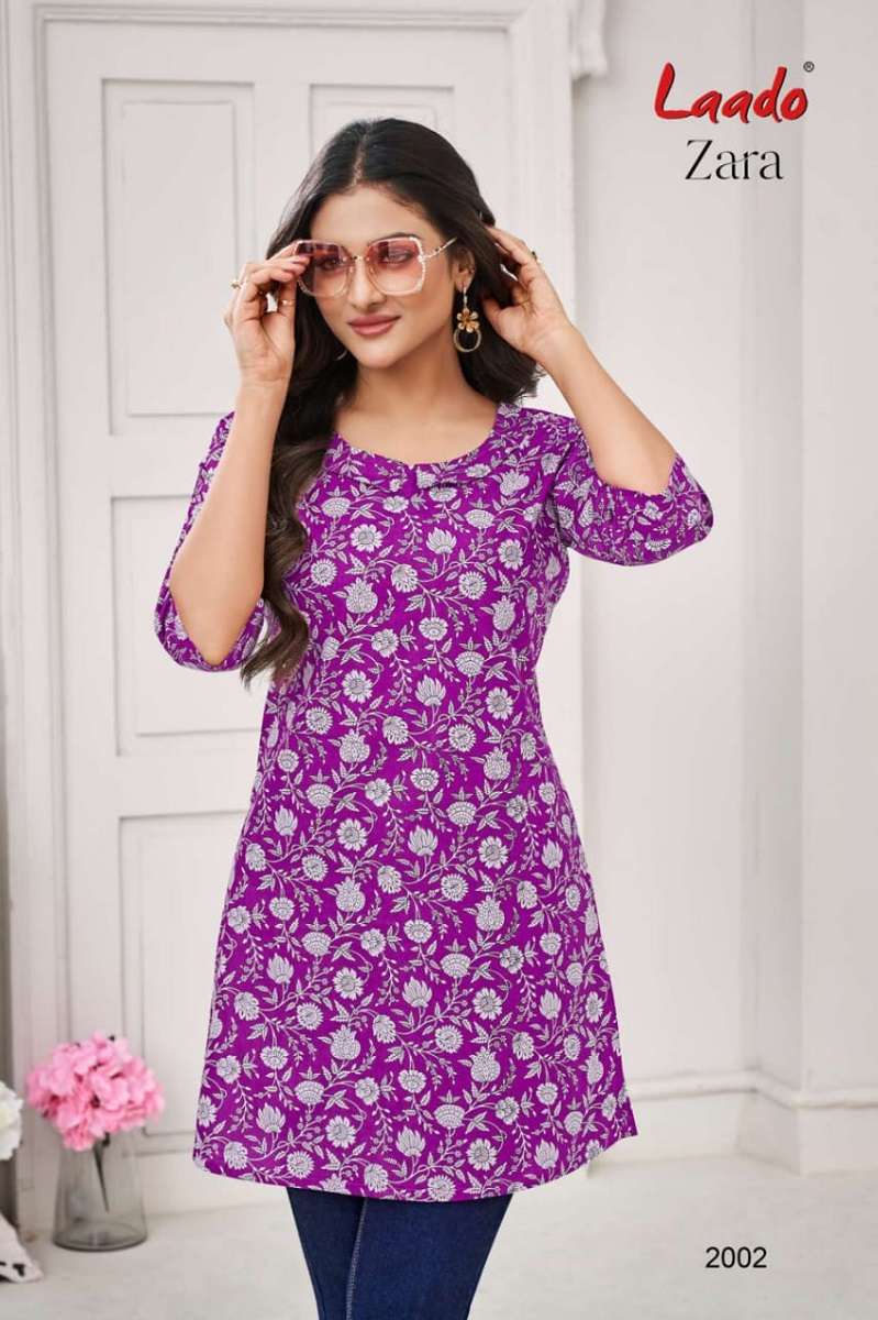 laado Zara Vol-2 series 2001-2012 Cotton kurti