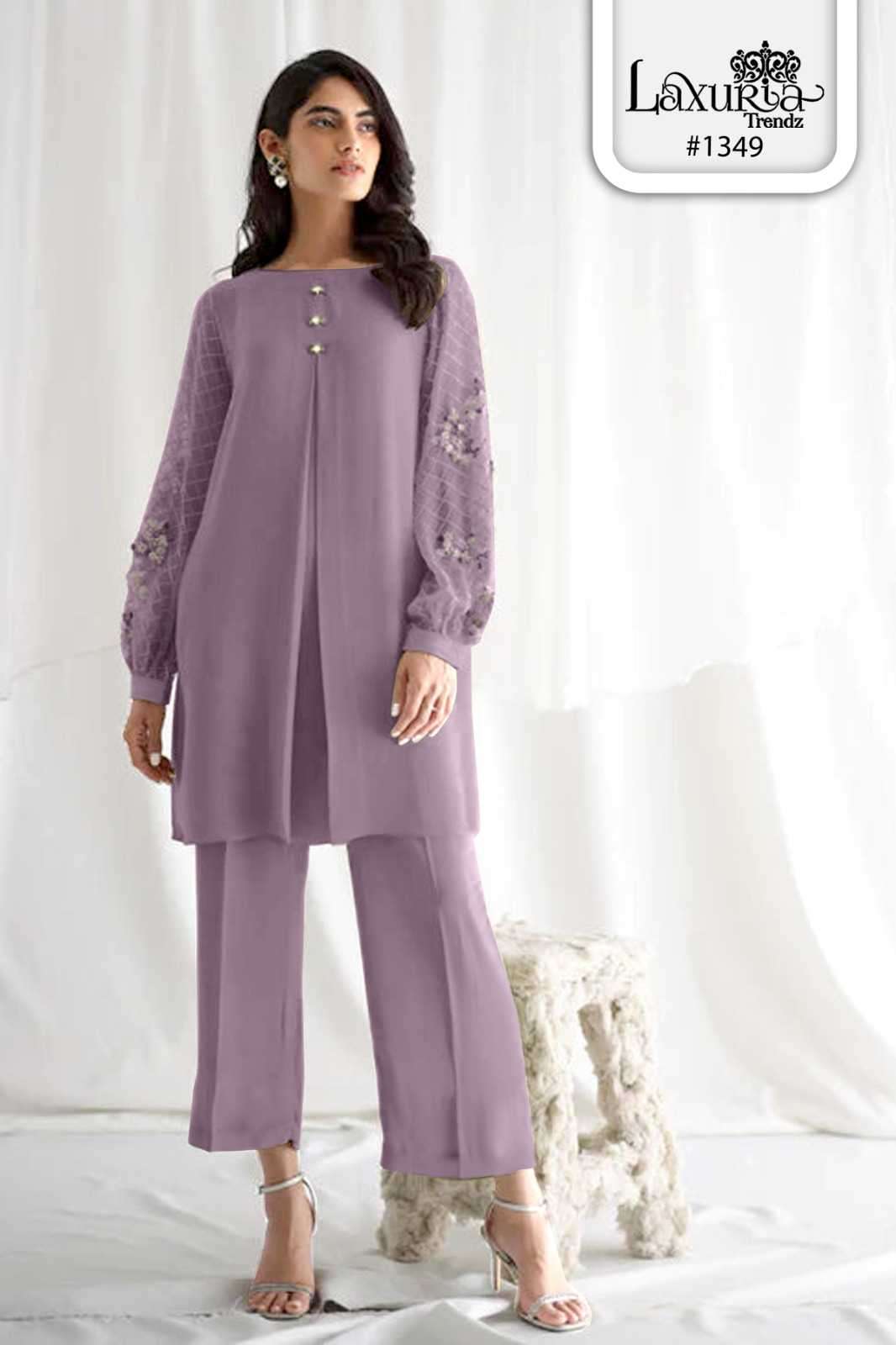 laxuria 1349 BSY Satin kurti
