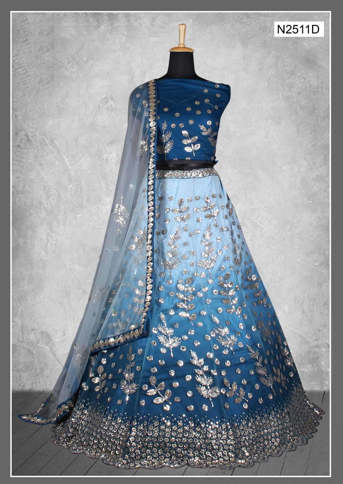 mahotsav nimaya kangan series 2506-2511 net satin silk lehenga