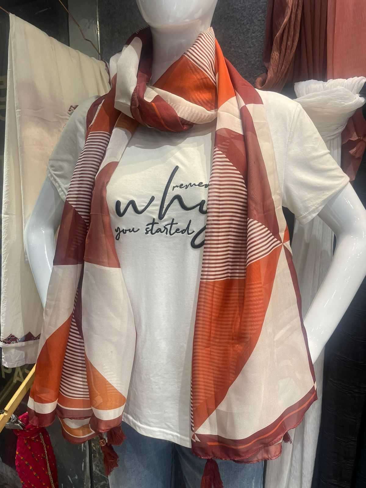 pr silk stole stylish dupatta manufacturer