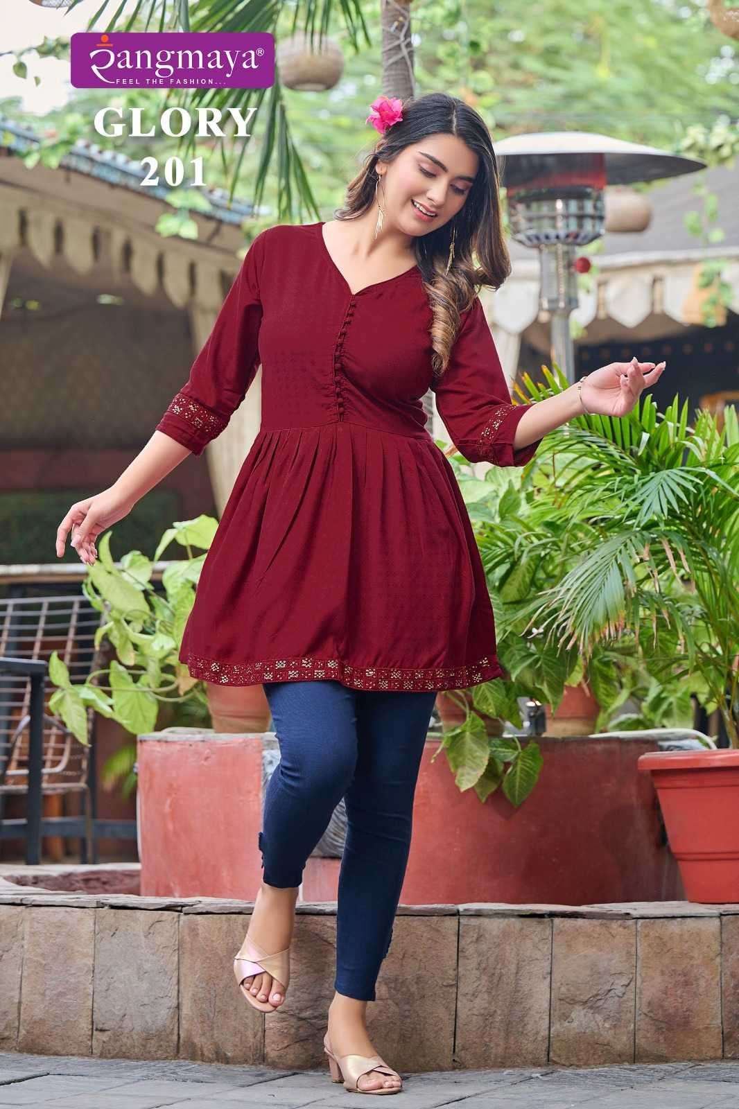rangmaya glory vol 2 series 201-208 fancy short tops