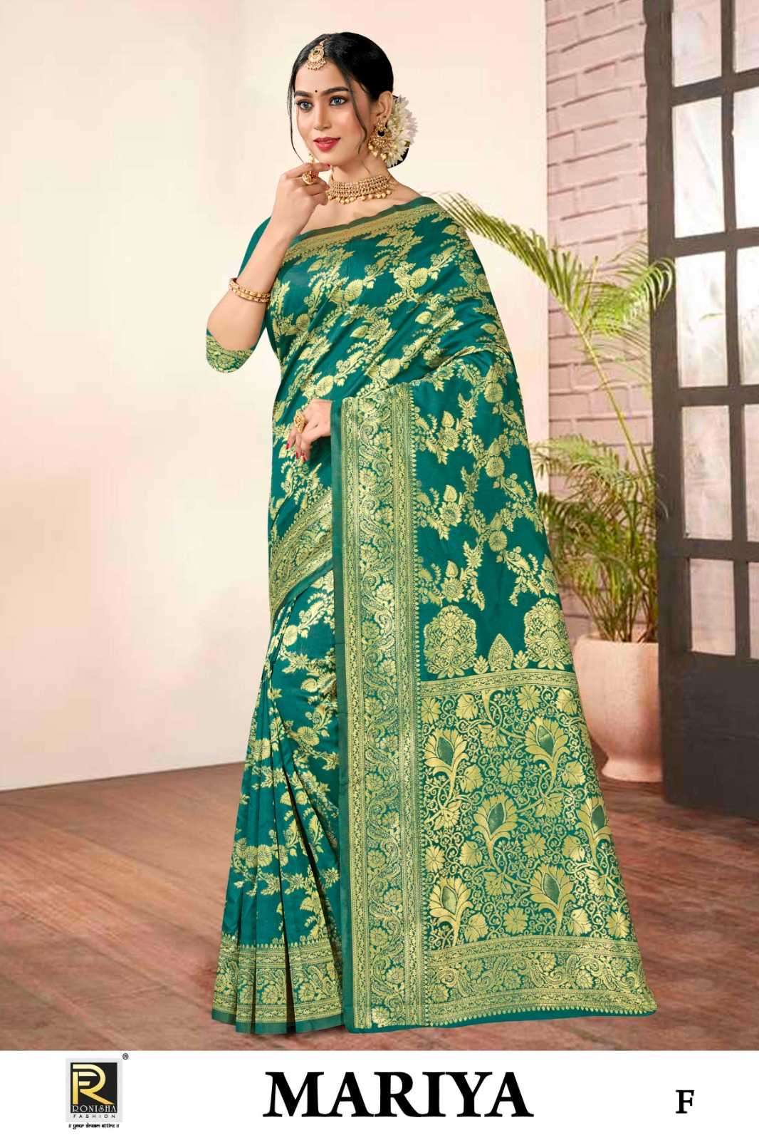 ranjna saree maariya banarasi silk saree