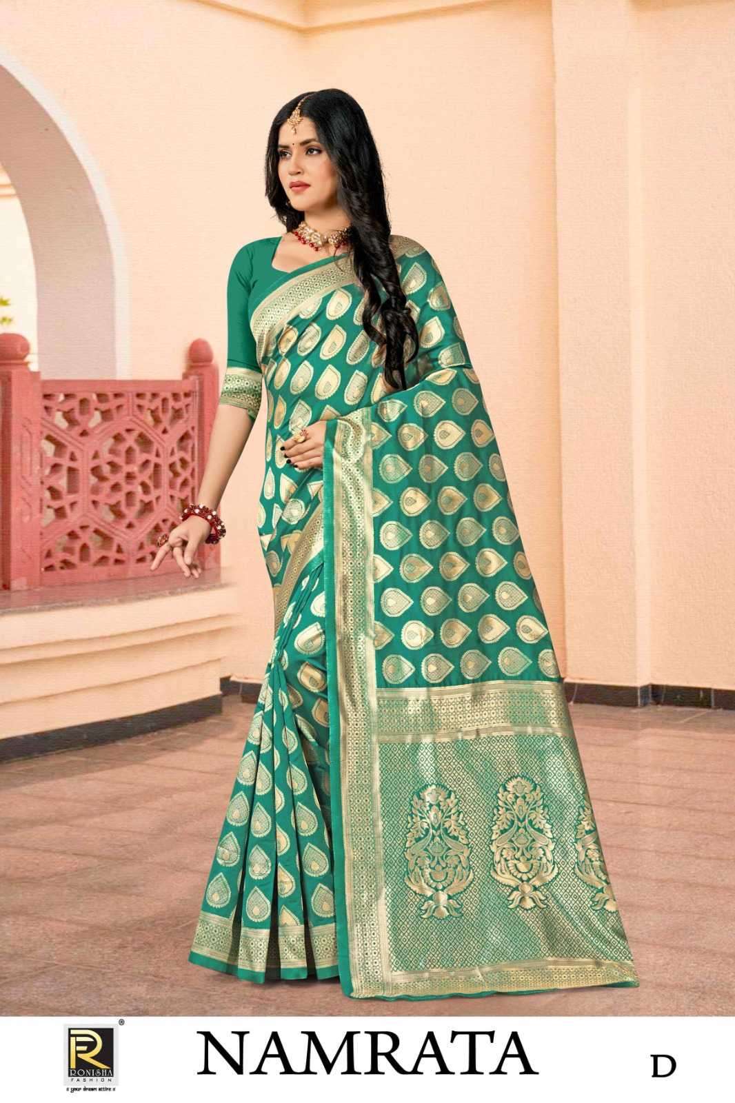 ranjna saree namrata banarasi silk saree