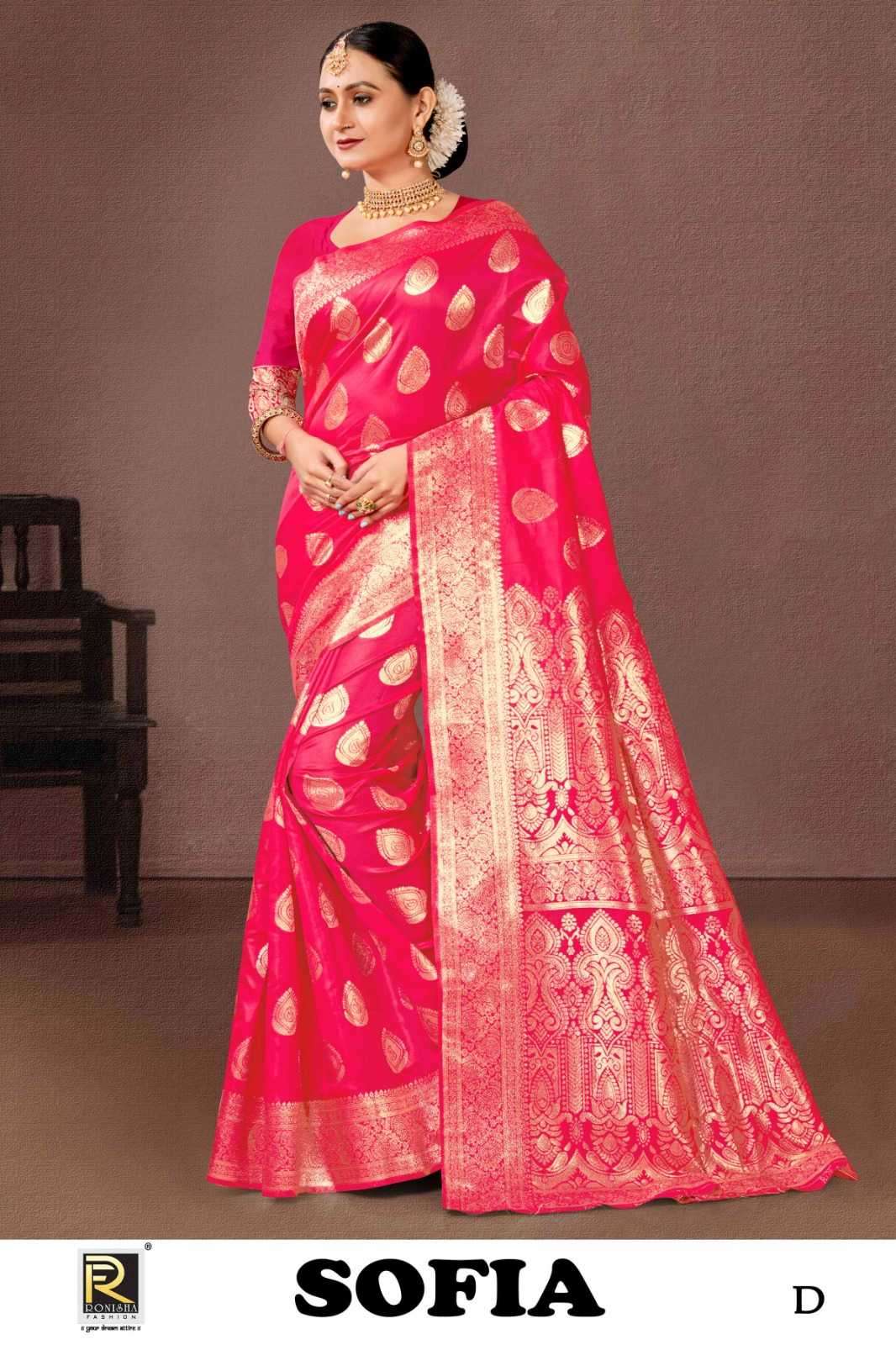 ranjna saree sofia banarasi silk saree