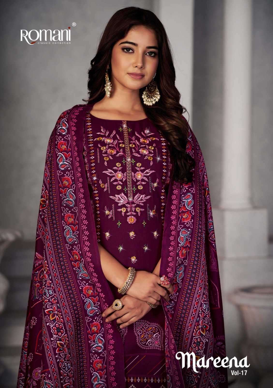 romani mareena vol 17 series 1083001-1083010 Premium Soft Cotton suit