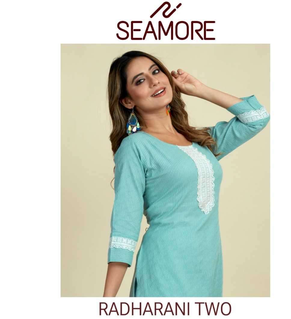 seamore radha rani vol 2 series 1026-1027 Cotton kurti