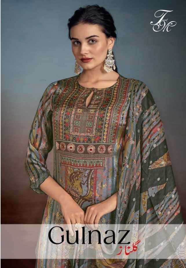 t&m designer gulnaz g4 07ab viscose gazi silk suit 