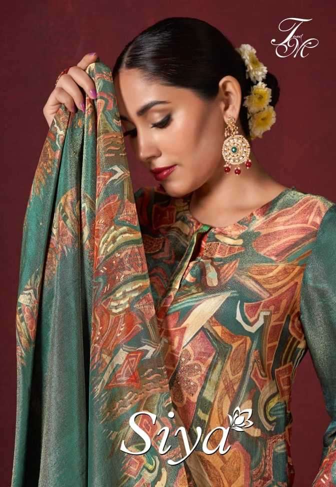 t&m designer siya 326 simmer tissue digital print suit 