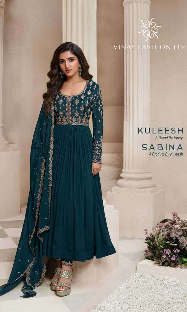 vinay fashion kuleesh sabina series 66571-66576 chinon readymade suit 