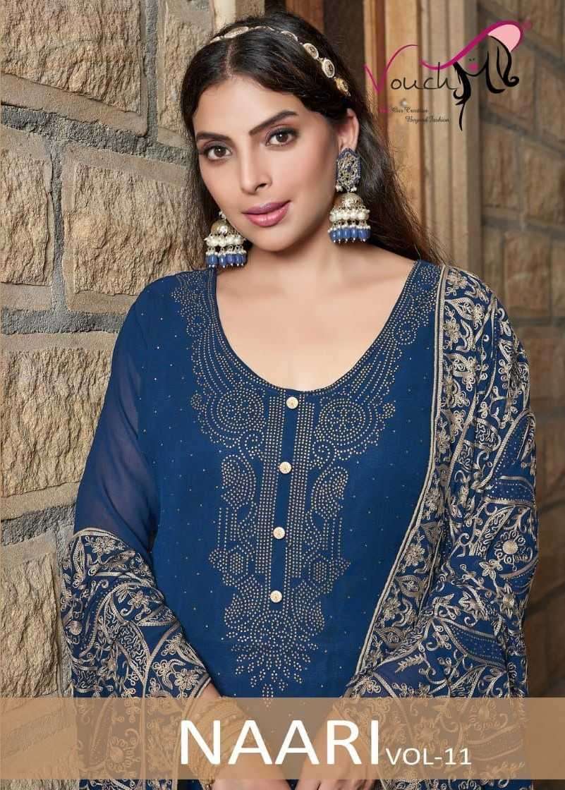 vouch naari vol 11 series 9001-9004 heavy georgette suit