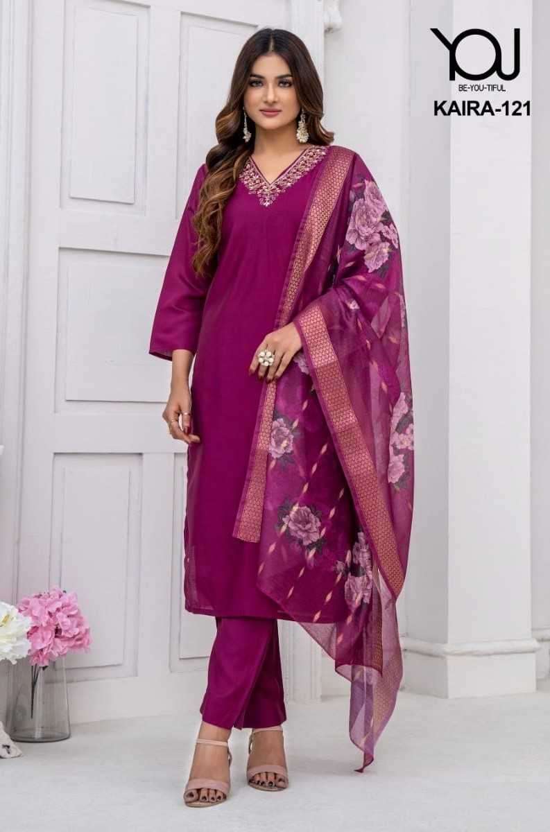 wanna you kaira part 2 series 113-124 russian silk readymade suit 