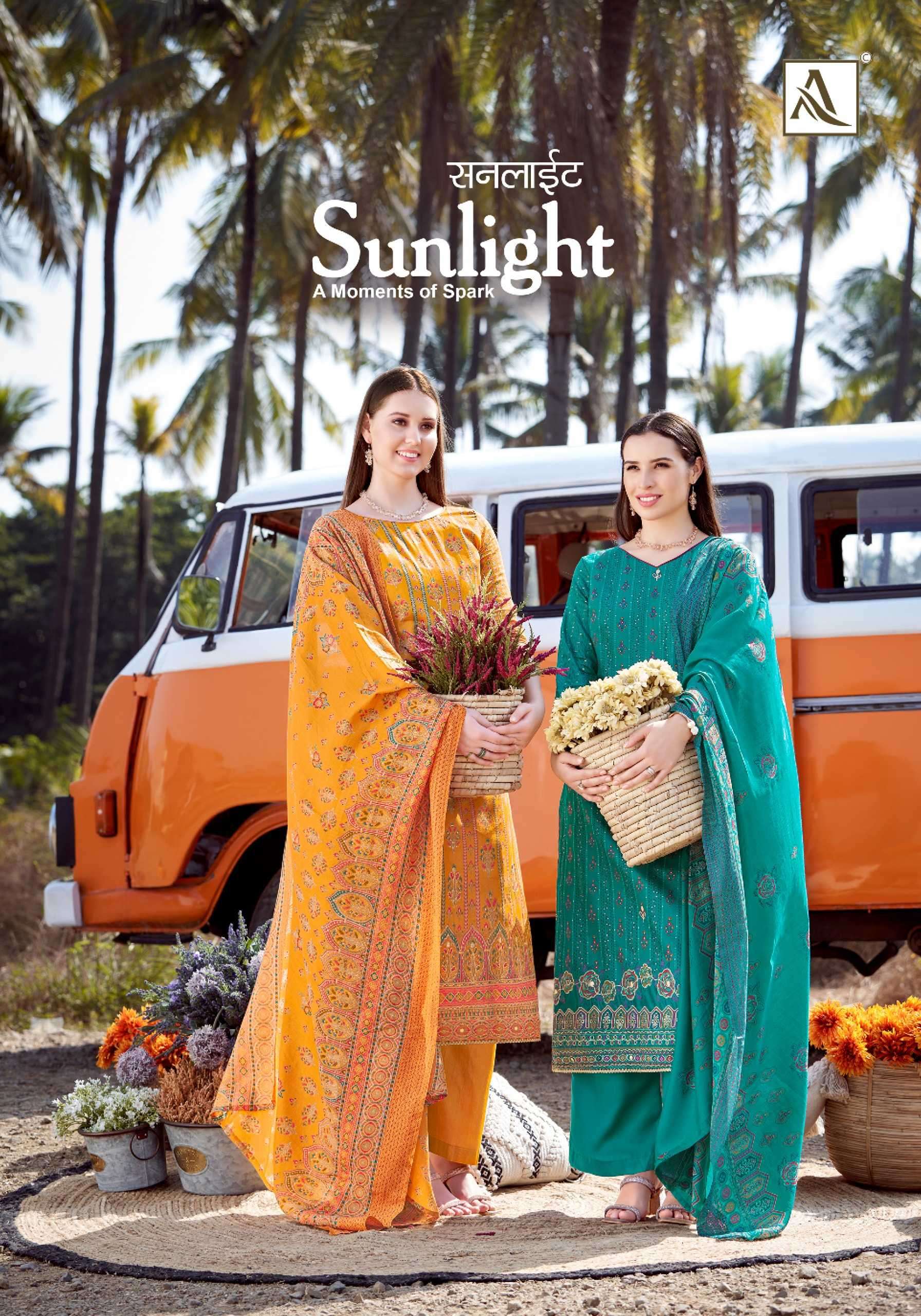 alok suit sunlight series 1455001-1455006 Premium Zam suit