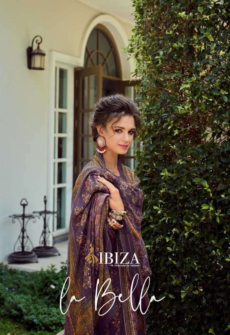 belliza la bella series 10718-10723 pure bember muslin suit