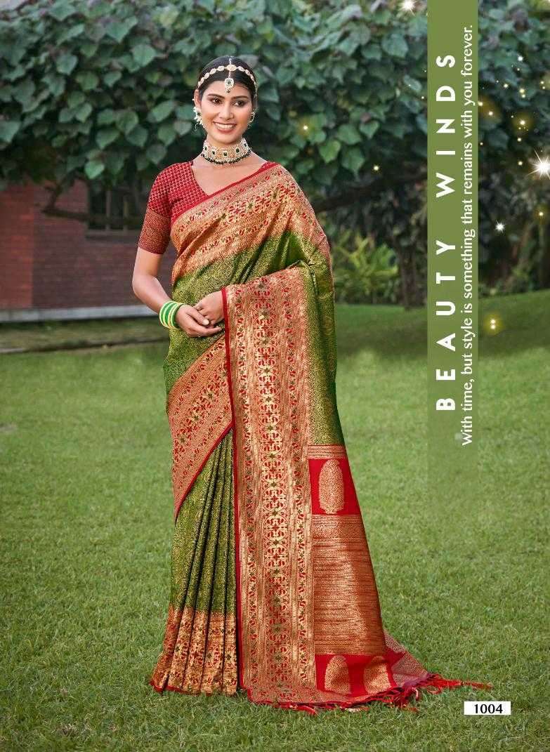 bunawat gauri priya series 1001-1006 Kanjivaram Silk saree