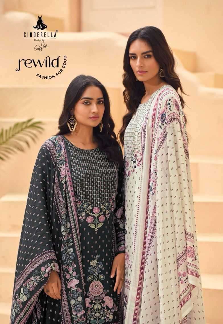 cindrella rewild series 10501-10507 pure bemberg muslin suit 