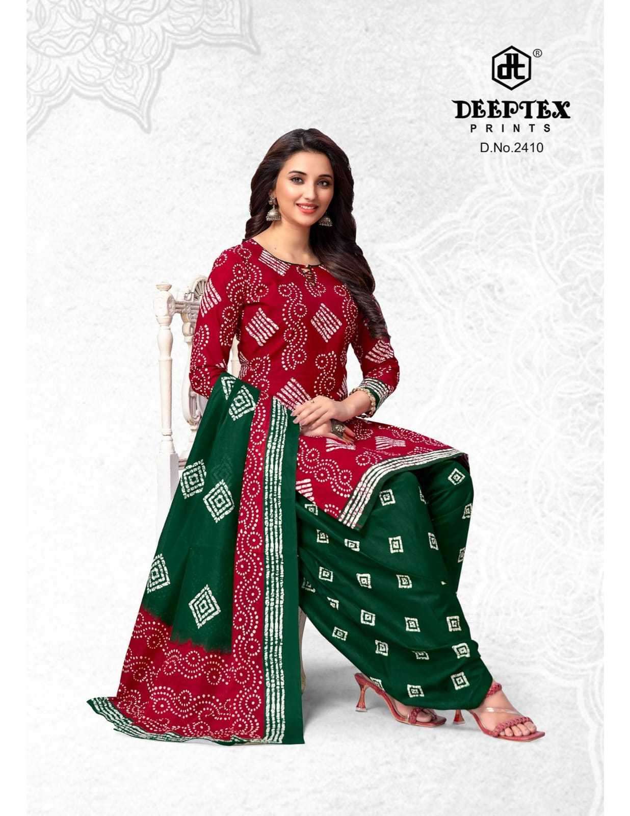 deeptex batik plus vol 24 series 2401-2410 cotton suit 