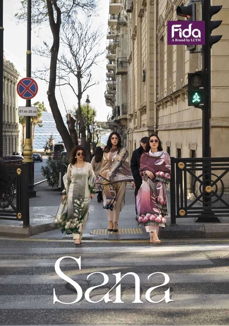 fida sana series 1001-1006 cotton suit 