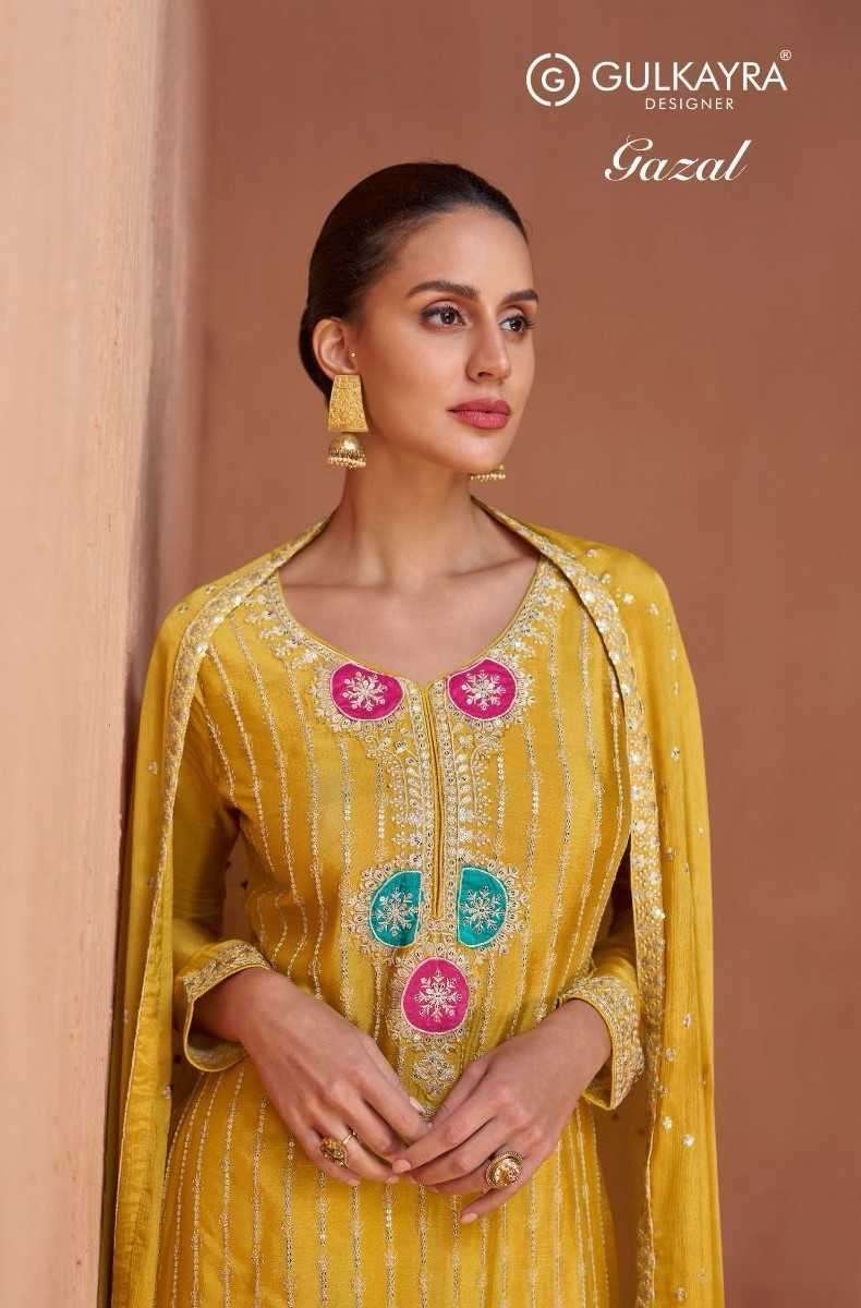 gulkayra gazal series 7430-7433 Real Chinon suit