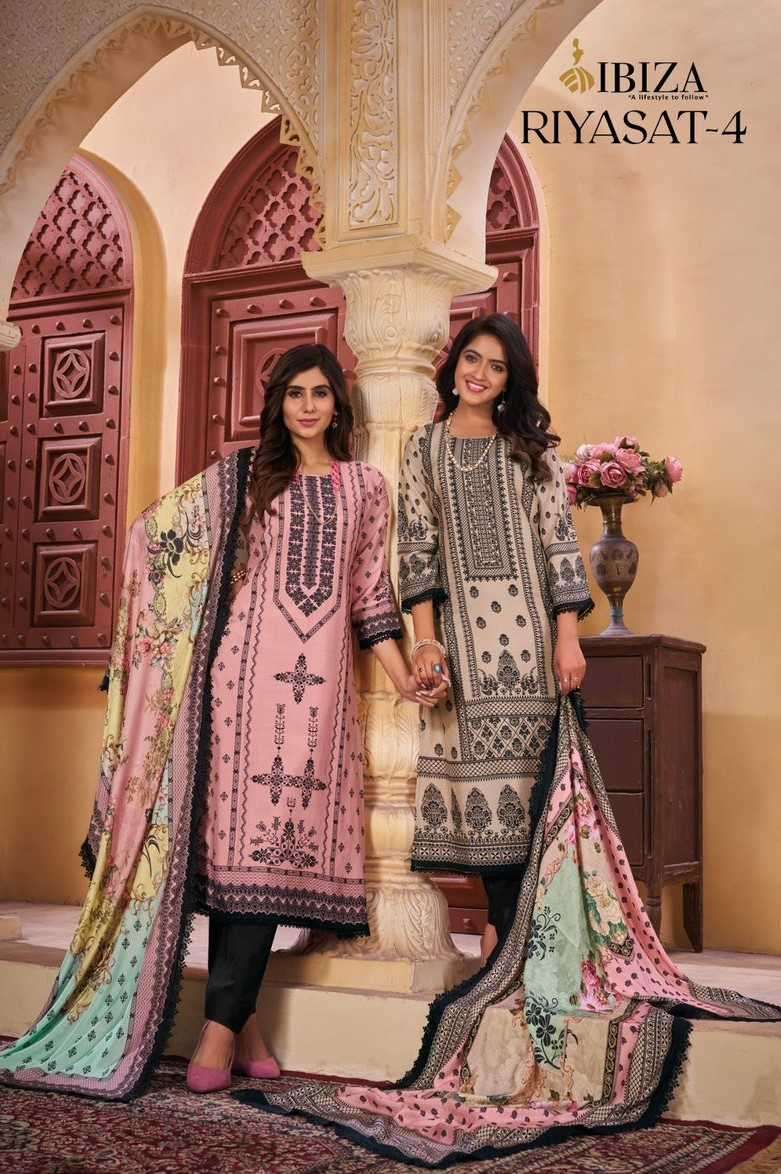 ibiza suit riyasat vol 4 series 10614-10617 pure bemberg suit 