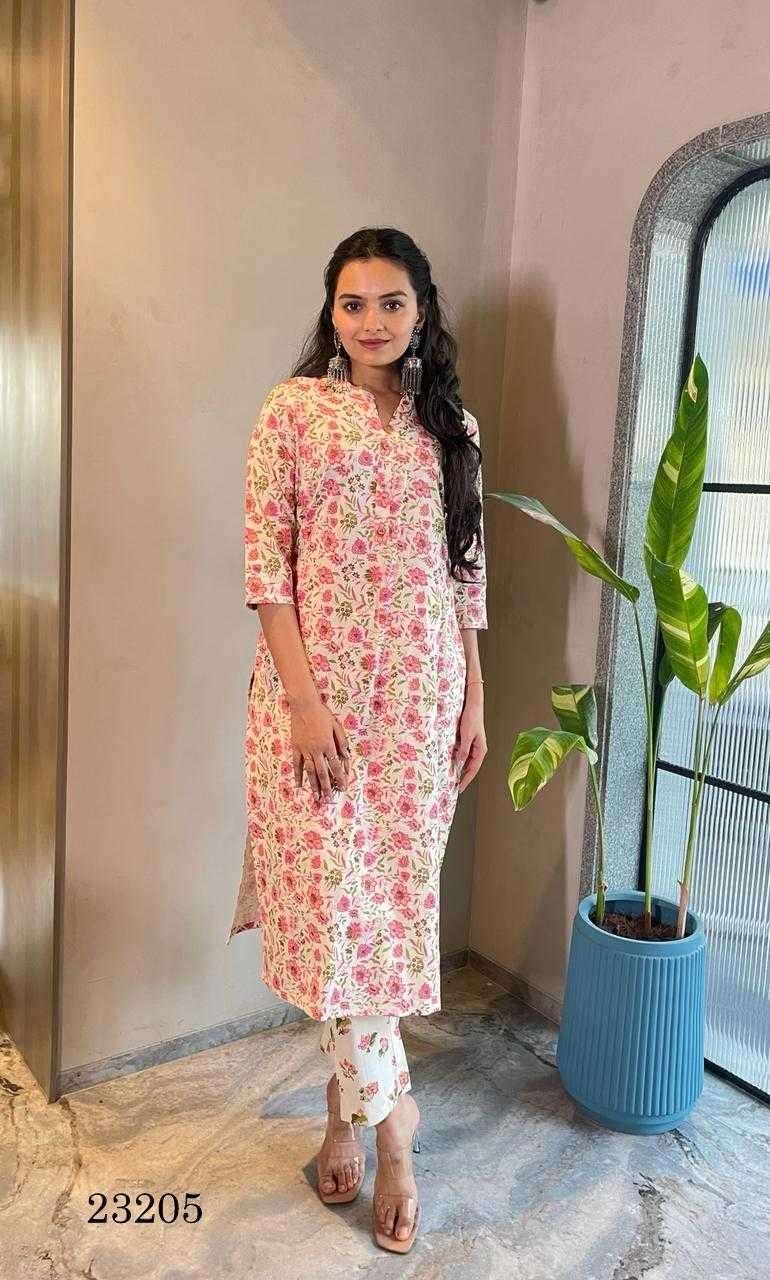 indira apparel 23205 pure Cotton Flex kurti with pant