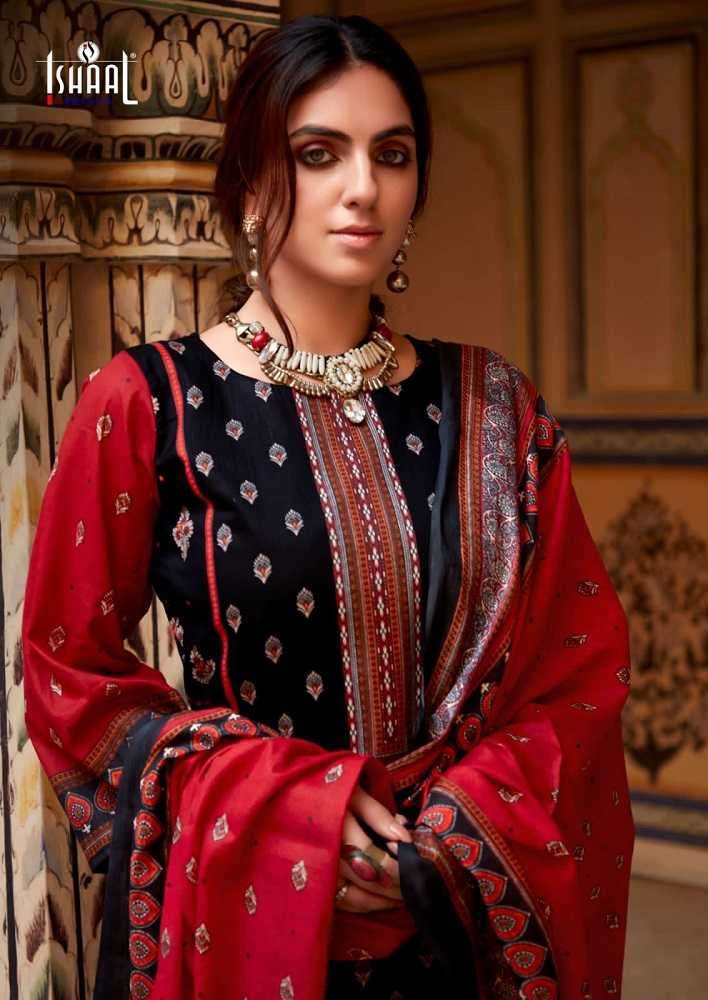 ishaal prints gulmohar vol 28 series 28001-28010 Lawn Cotton suit