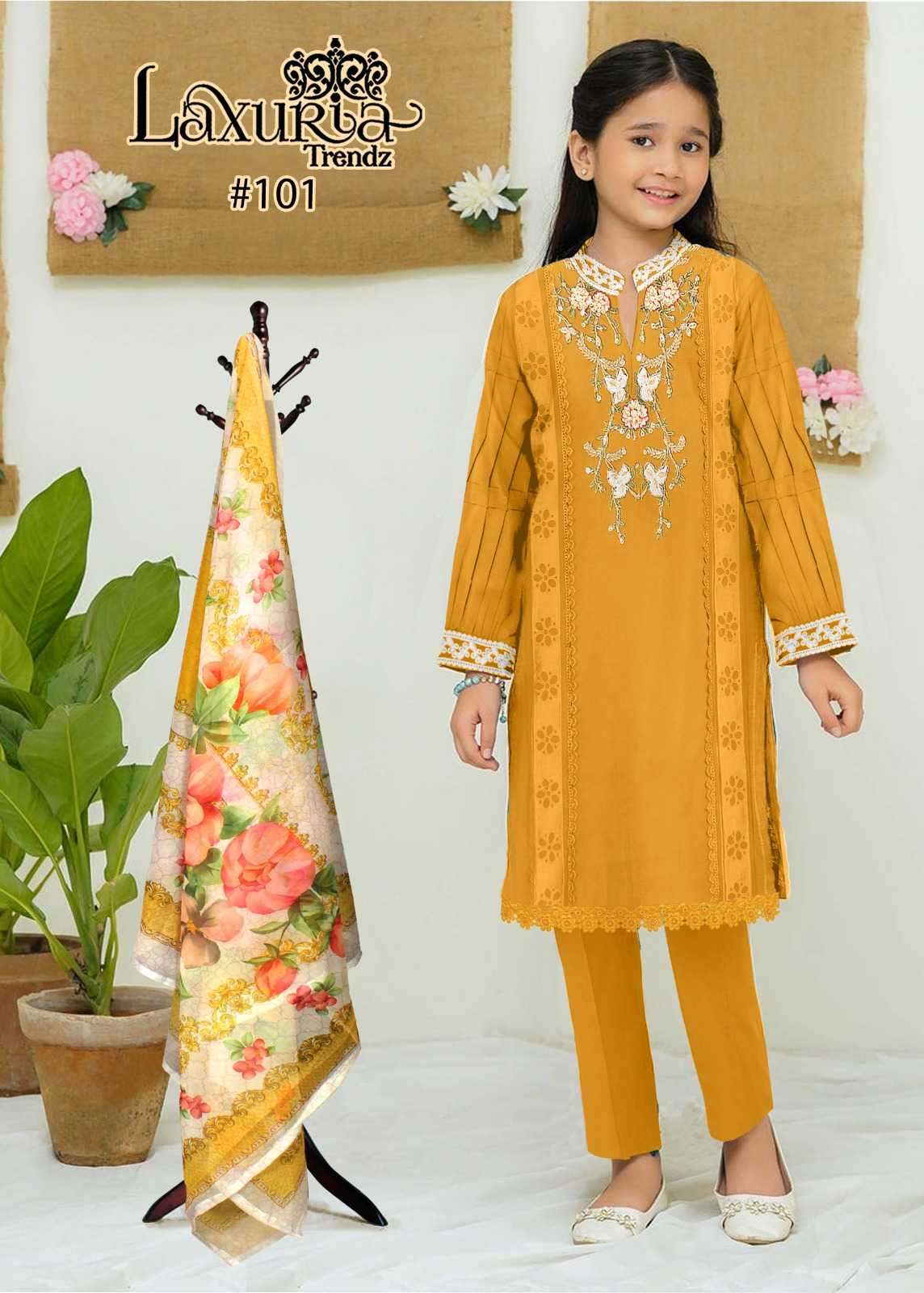 laxuria lt 101 Fox Georgette Tunic Heavy Embroidery & Handwork