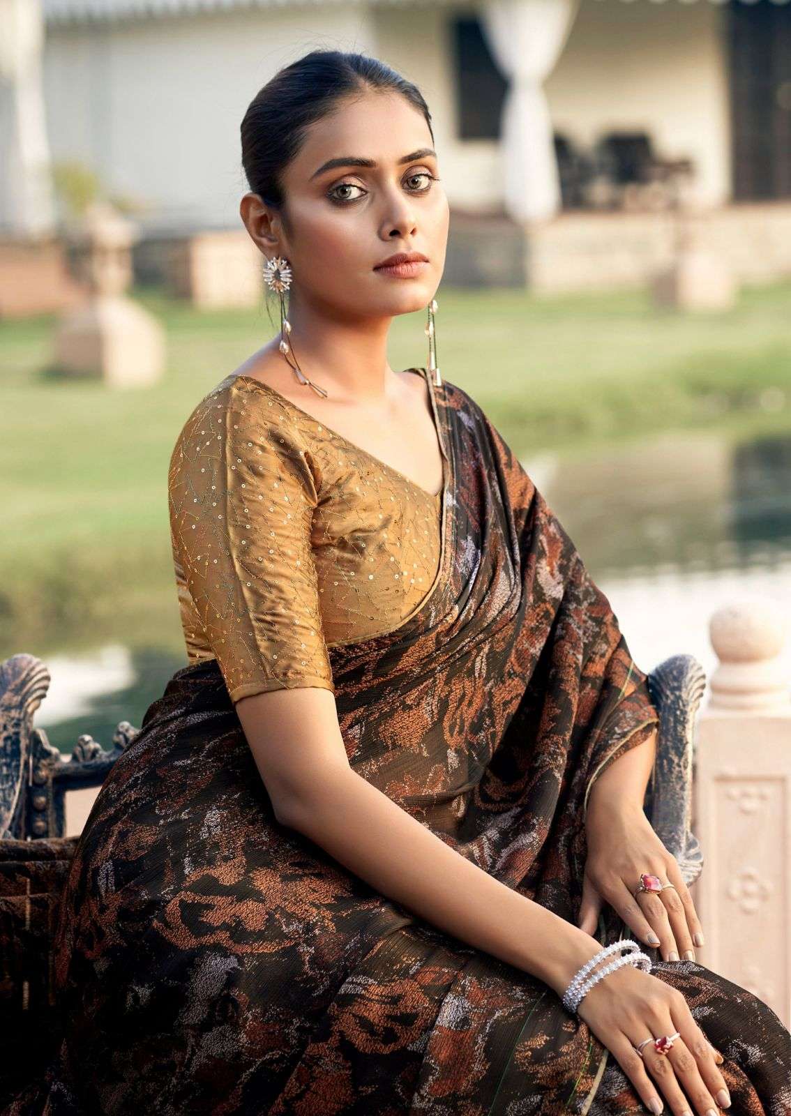 lt fabrics panchhi designer  Soft Barraso Silk saree