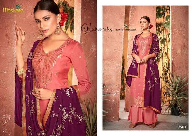 maisha moksha pure dola silk suit