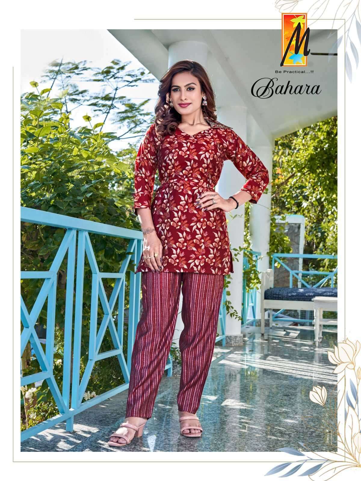 master bahara heavy chanderi co-ord sets