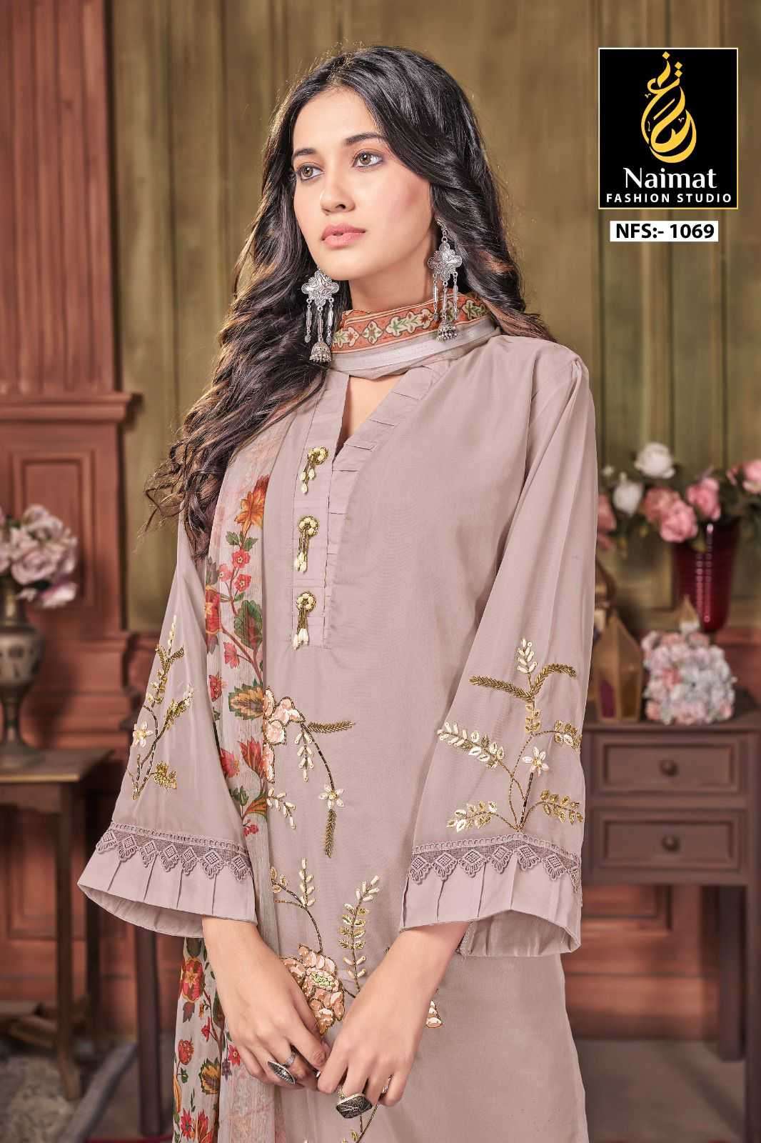 naimat 1069 Orgenza Tunic with beautiful classy HandWork