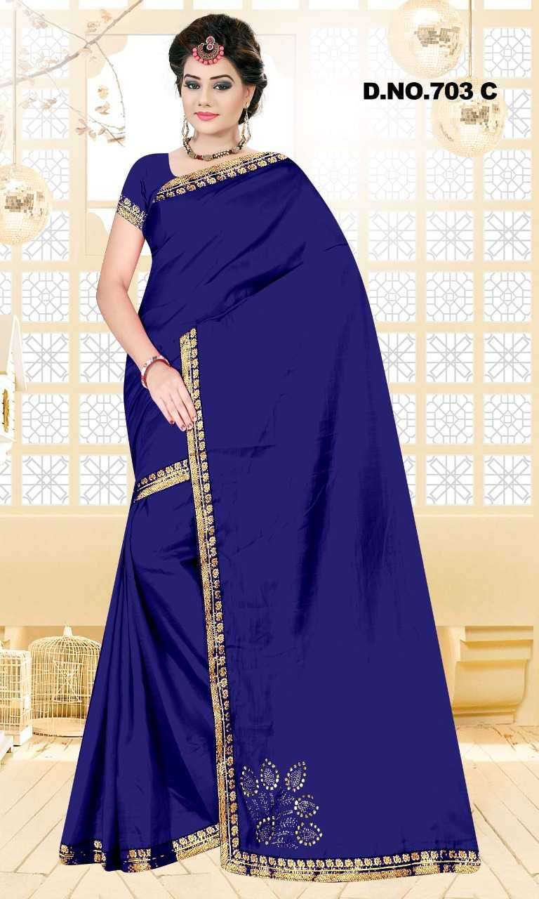 pr 703 casual wear low rate silk crape sarees