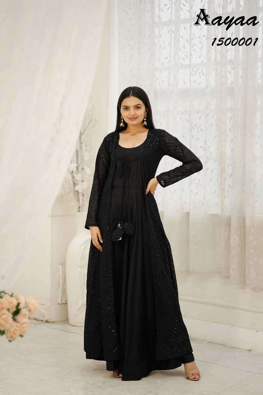 pr aayaa vol 15 Rayon gown with shrug