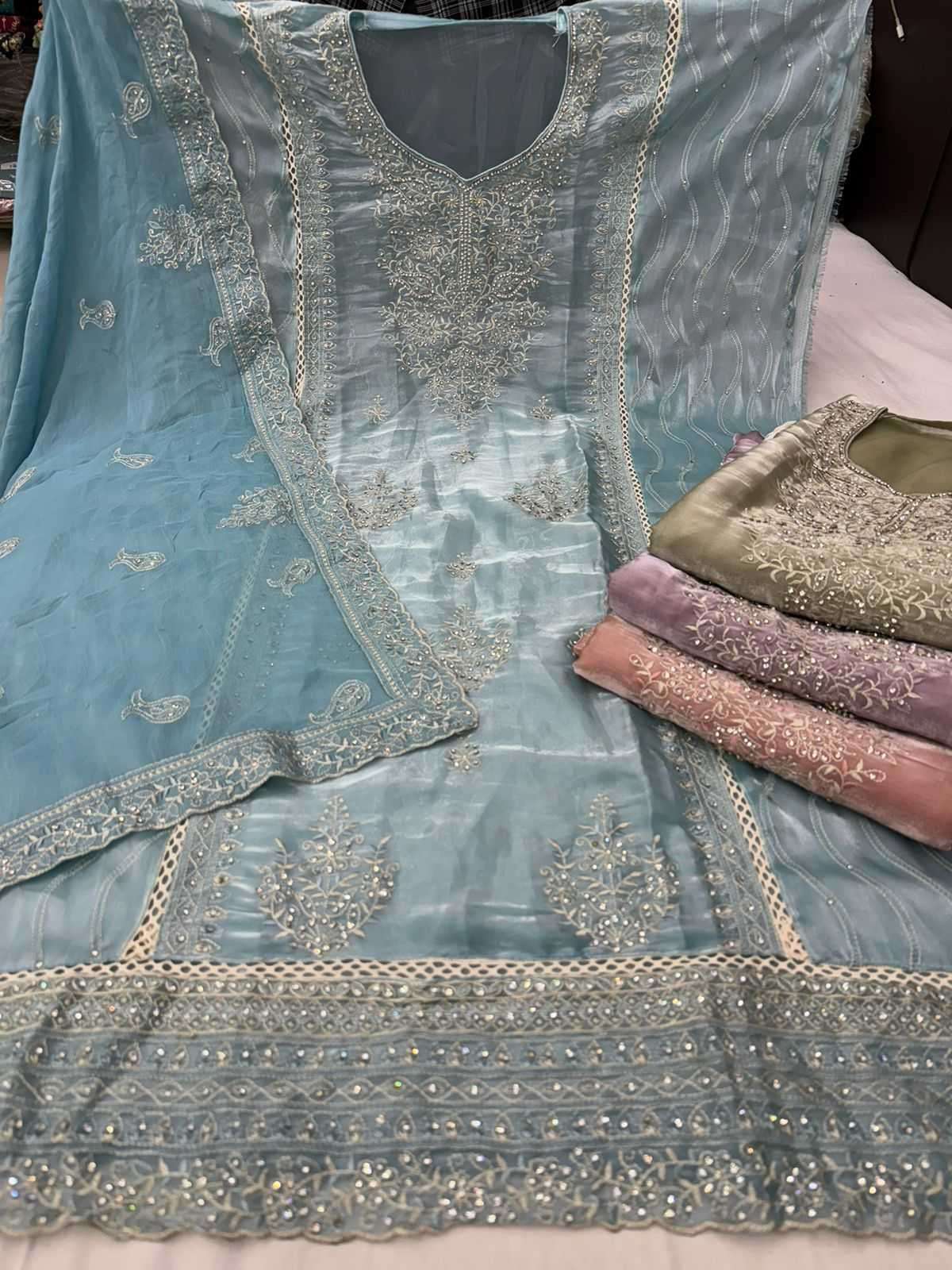 pr preeti Pure jimmy chu eid special designer unstitch suit catalog