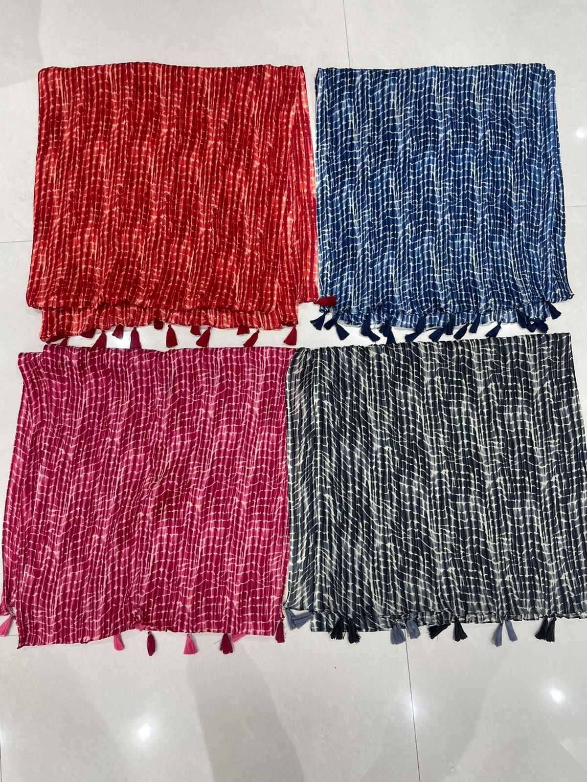 pr silky print shining part 8 beautiful chiffon dupatta
