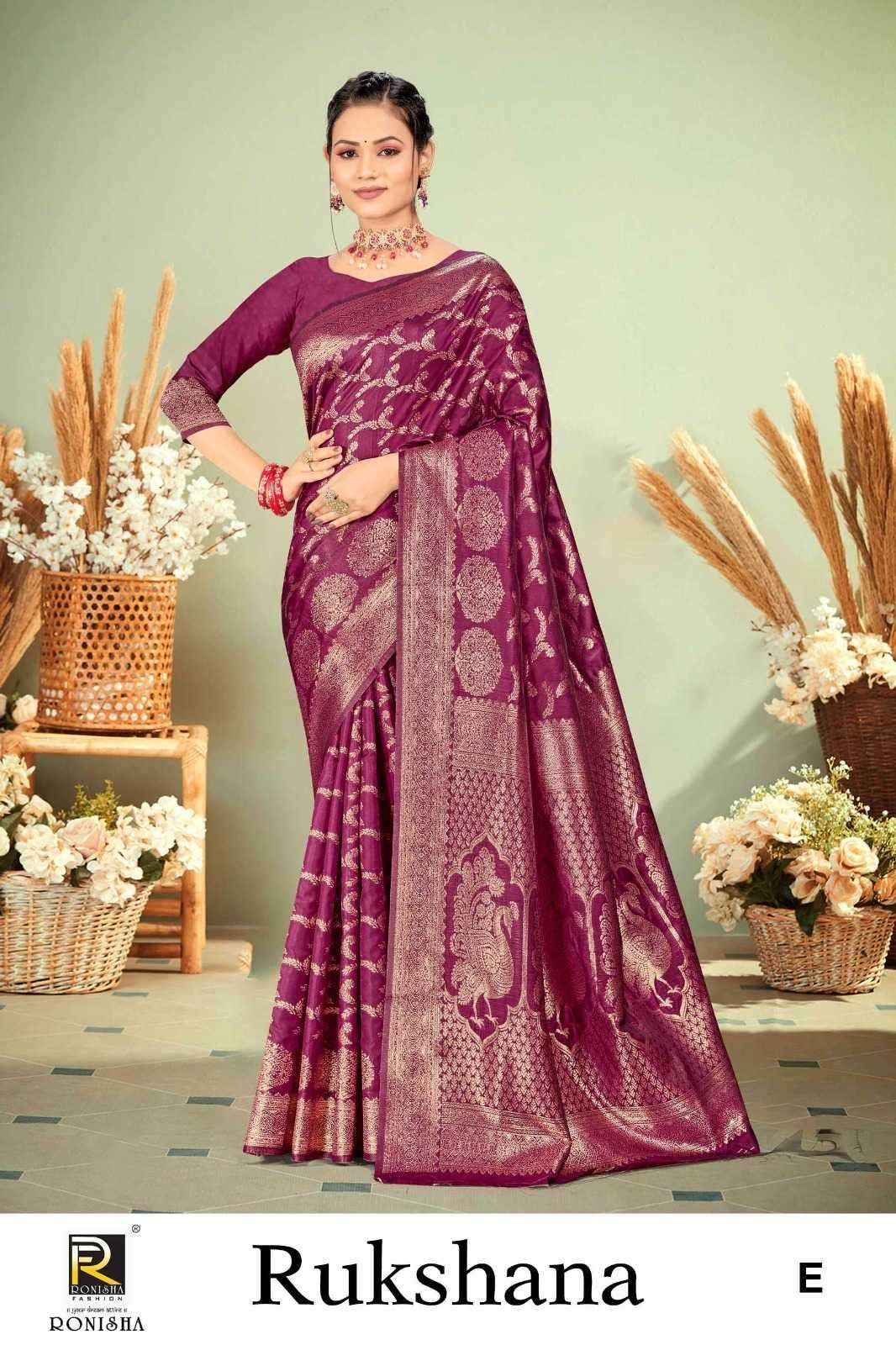 ranjna saree ruksana banarasi silk saree