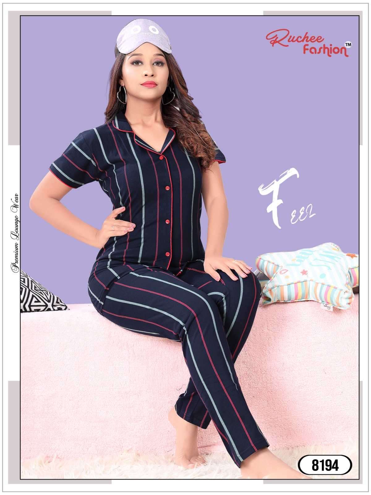 ruchee fashion vol 1205 Heavy Shinkar Hosiery  night suit
