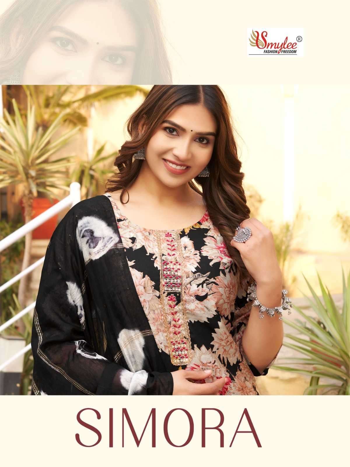 rung simora series 1001-1008 modal silk readymade suit 