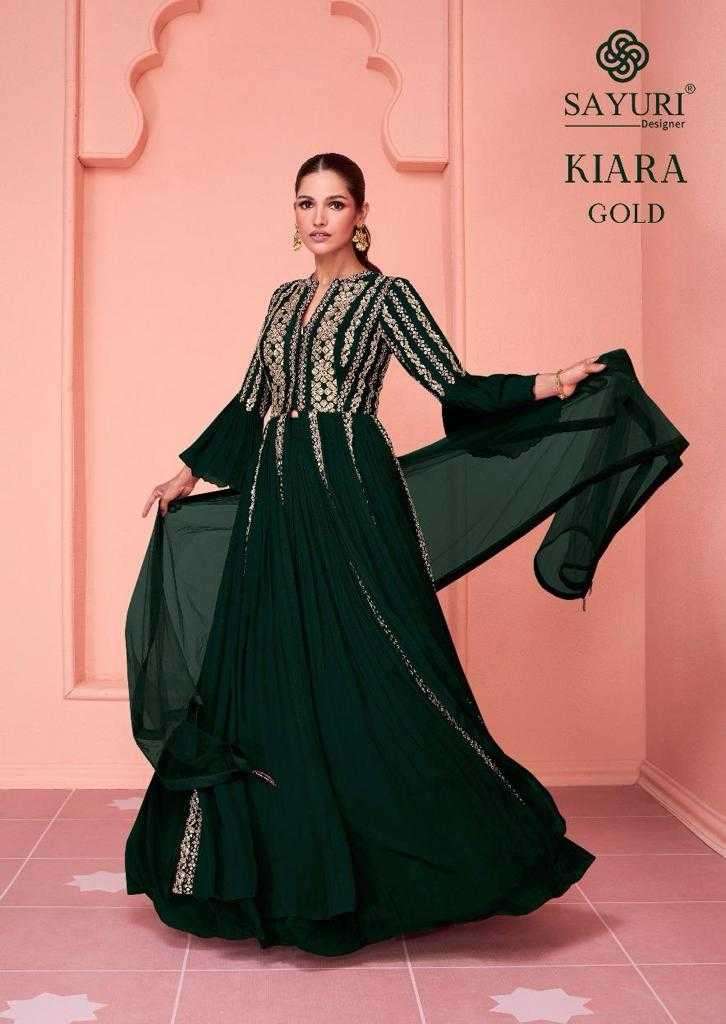 sayuri kiara gold series 5330 real georgette gown 
