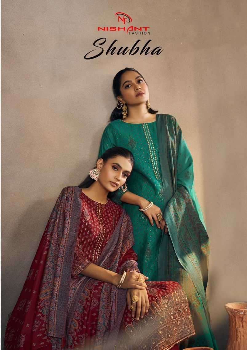 siyoni shubha series 62001-62004 modal silk suit 