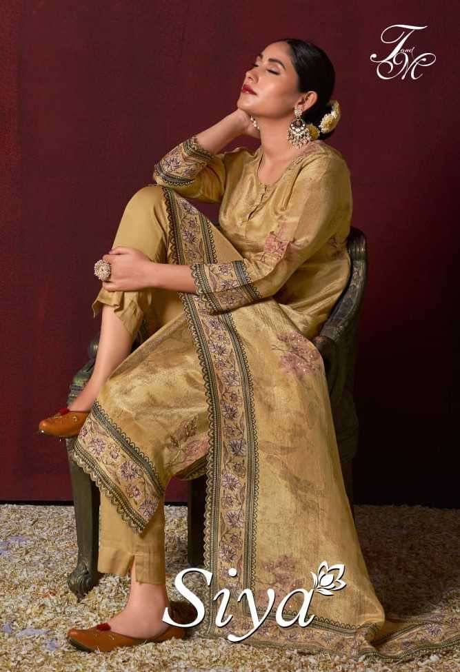 t&m siya 387 ab simmar tissue digital print suit 