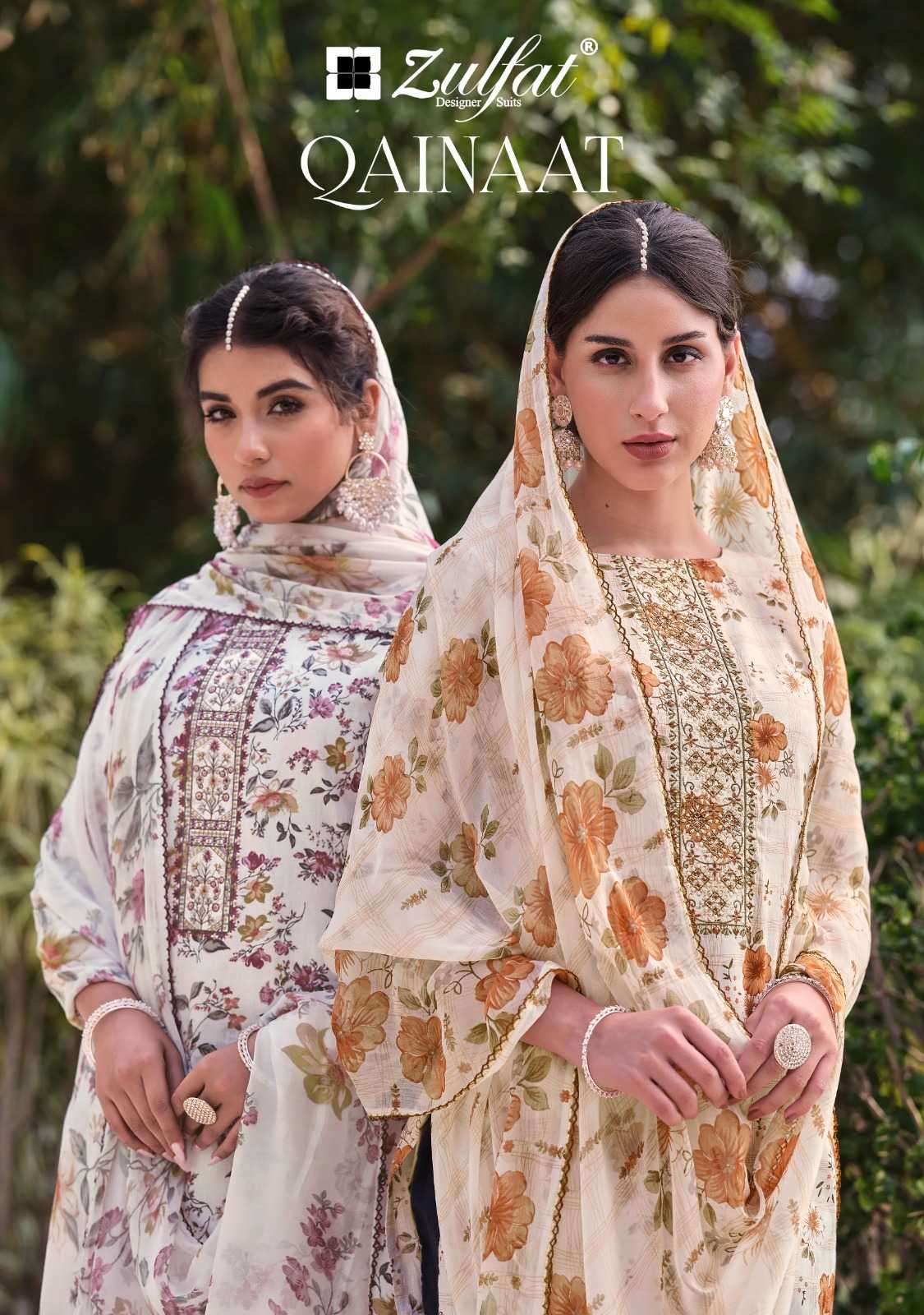 zulfat qainaat series 532001-532008 Pure Jam Cotton suit