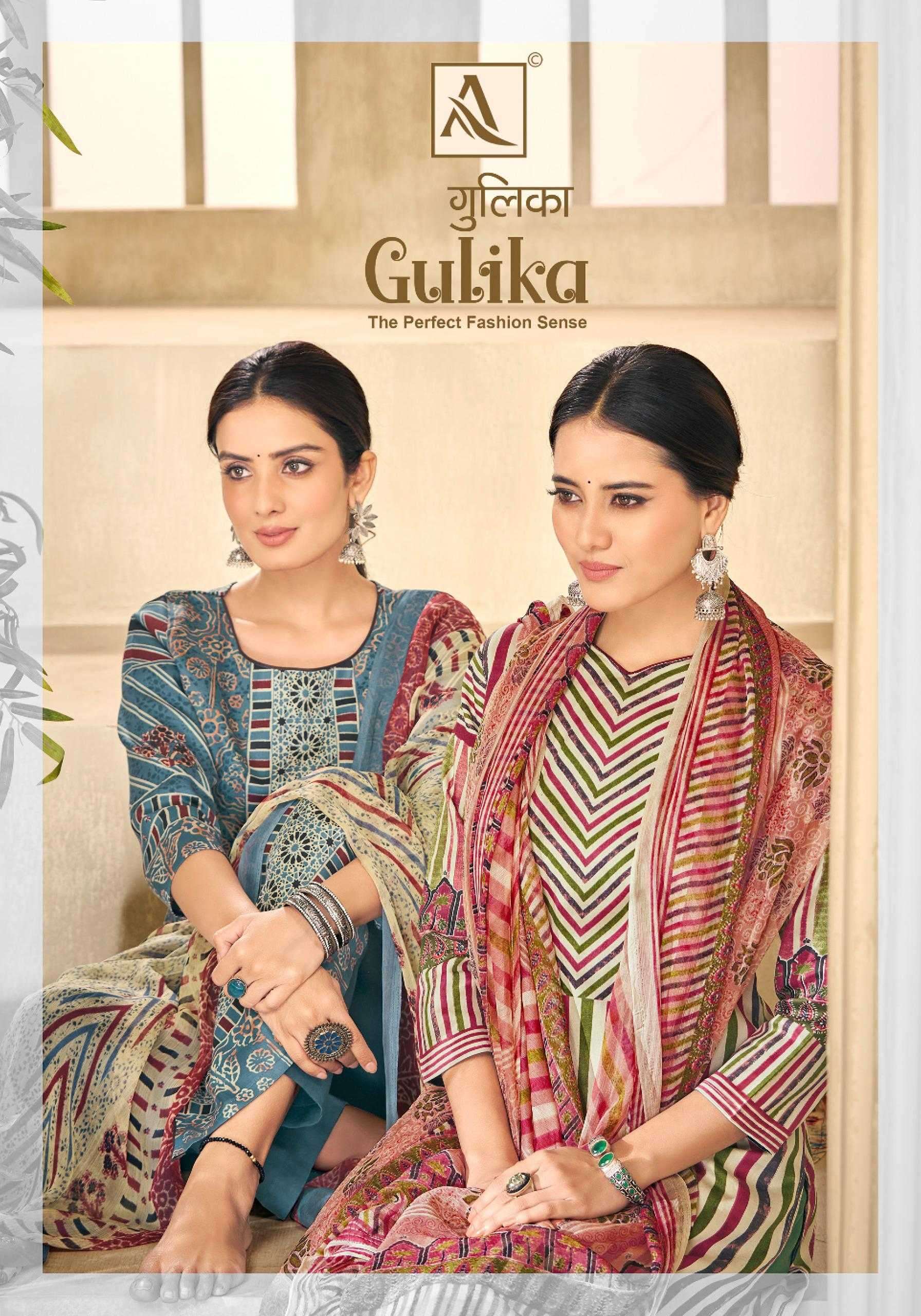 alok suit gulika series 1471001-147006 Pure Zam suit