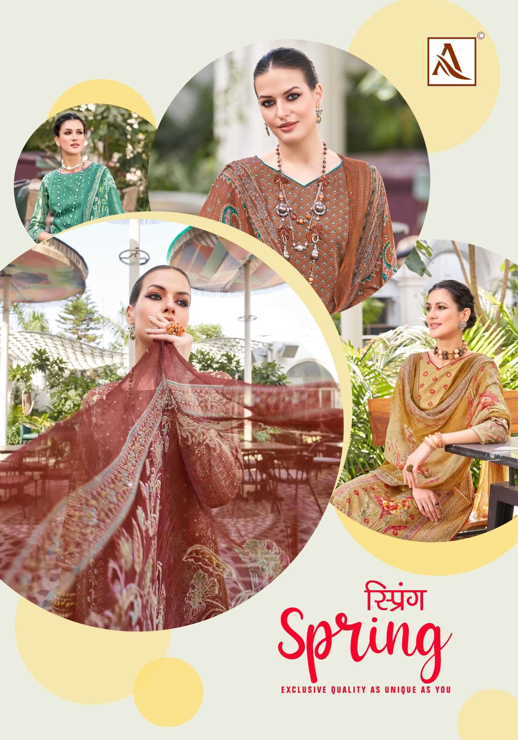 alok suit spring series 1483001-1483006 Premium Zam suit
