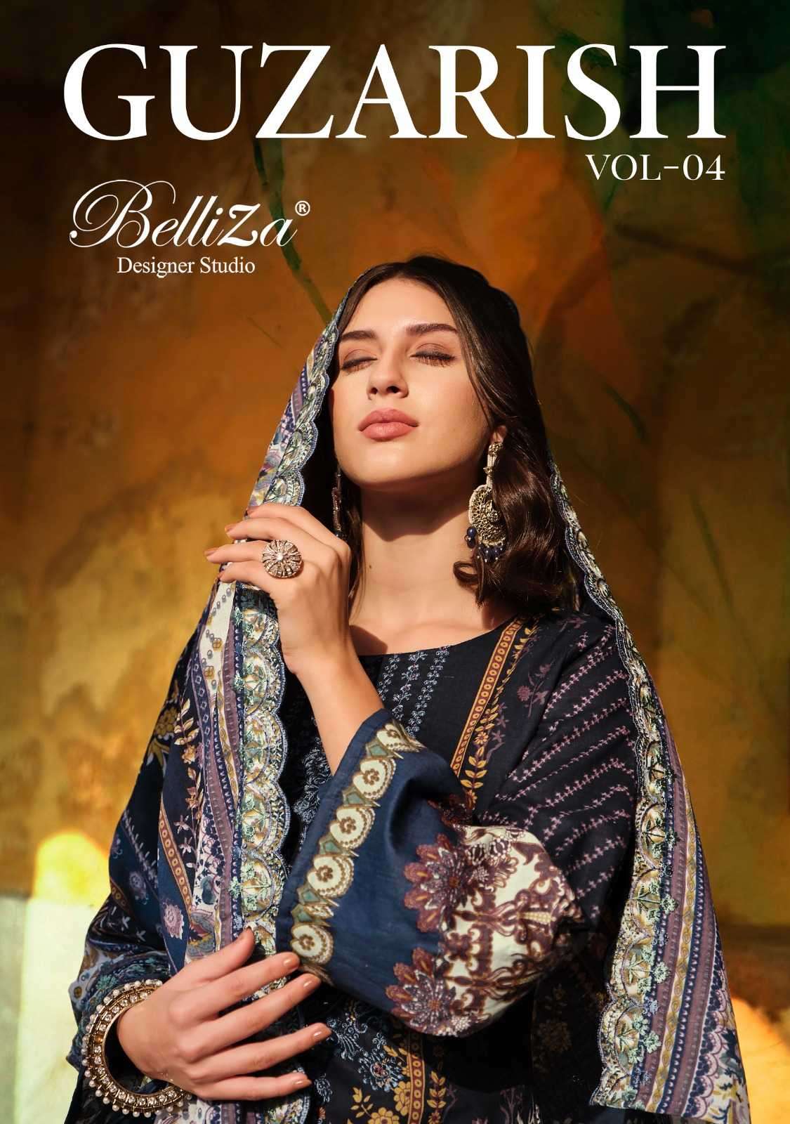belliza guzarish vol 4 series 885001-885008 Pure Cotton suit