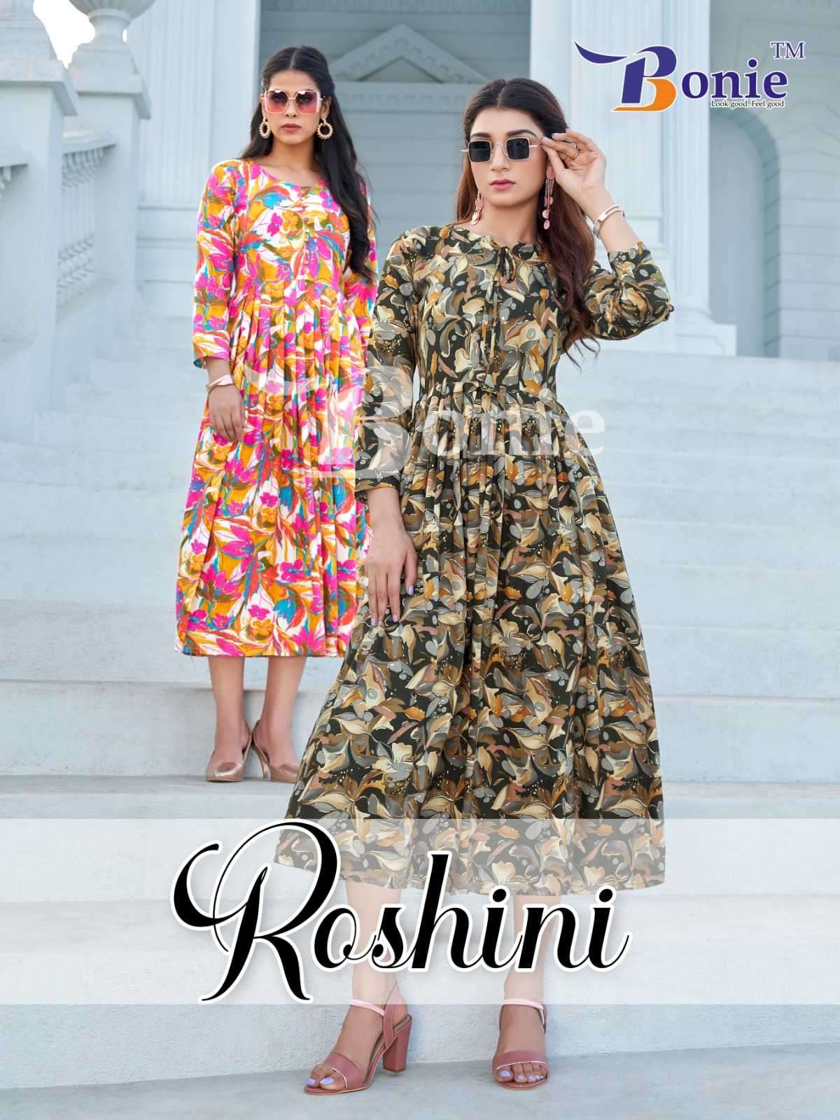 bonie roshini vol 1 series 1001-1007 fancy kurti 