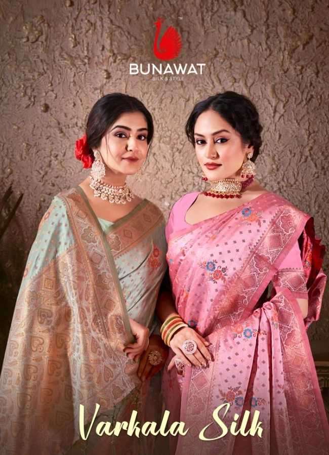 bunawat varkala silk series 1001-1006 Silk saree