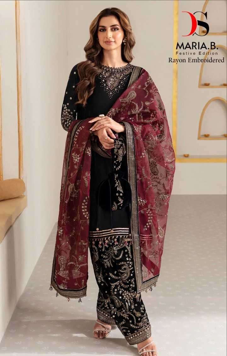 deepsy suits maria b festive edition 3284 abcd Rayon suit